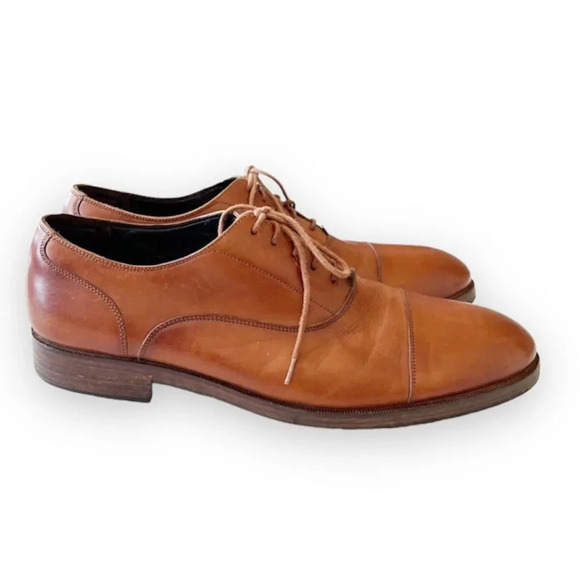 Cole Haan Grand OS Lace Up Oxfords Williams Men’s Size 11 Loafers British‎ Tan main image 10